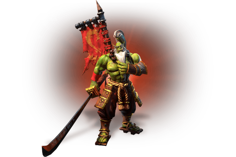 Warrior hero