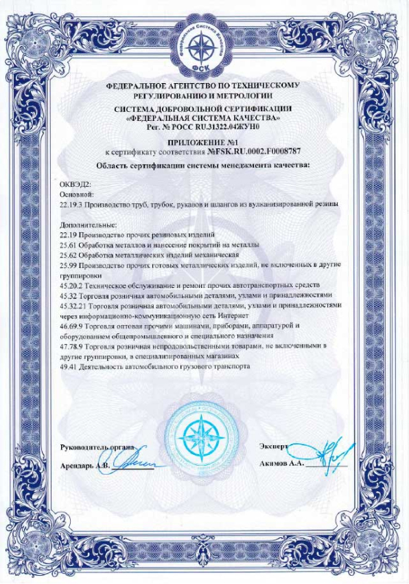 Сертификат 2